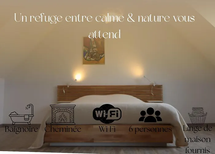 Le Minerai, Maison De 6 Couchages, Avec Jardin & Parking, Wifi - Lares *